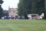 Oaksey Park Airport, Oaksey, England United Kingdom (EGTW) - Luscombe fly in - by Chris Hall