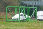 Gamston Airport - Diamond DA-40 airframe at Gamston - by ChrisHall