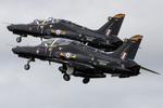 RAF Fairford Airport, Fairford, England United Kingdom (EGVA) - Royal Air Force Hawk T2's departing the Royal International Air Tattoo 2024 - by Roberto Cassar