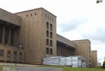 Tempelhof International Airport (closed), Berlin Germany (EDDI) - landside view of buidings / hangars on the eastern wing of the former Tempelhof airport - by Ingo Warnecke