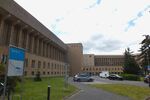 Tempelhof International Airport (closed), Berlin Germany (EDDI) - landside view of buidings / hangars on the eastern wing of the former Tempelhof airport airport - by Ingo Warnecke