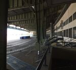 Tempelhof International Airport (closed), Berlin Germany (EDDI) - the covered boarding area of the terminal of the former Tempelhof airport - by Ingo Warnecke