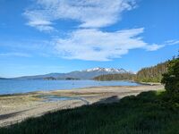 Kasitsna Airport (5Z7) - View of the beach/runway at Kasitsna Bay. - by Benjamin Levy