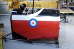 X4HP Airport - De Havilland Chipmunk T10 cockpit section at Hooton Park - by Chris Hall
