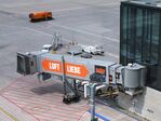 Berlin Brandenburg International Airport, Berlin Germany (EDDB) - apron and boarding bridge at BER airport - by Ingo Warnecke