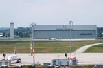 Berlin Brandenburg International Airport, Berlin Germany (EDDB) - Bombardier hangar and radar tower at BER airport - by Ingo Warnecke