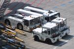 Berlin Brandenburg International Airport - light and heavy pushback tugs at BER airport - by iwarnecke