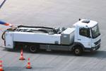 Berlin Brandenburg International Airport, Berlin Germany (EDDB) - lavatory service vehicle ('honey-truck') at BER airport #v - by iwarnecke