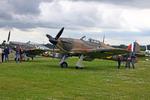 Sleap Airfield Airport, Shrewsbury, England United Kingdom (EGCV) - Hawker Hurricanes at Sleapkosh 2024 - by Chris Hall