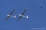 Lasham Airfield Airport, Basingstoke, England United Kingdom (EGHL) - Gliders over Lasham - by Chris Hall