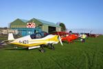 X4NC Airport - North Coates Brass Monkey fly in - by Chris Hall