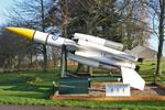 X4NC Airport - Bristol Bloodhound missile at North Coates - by Chris Hall