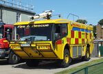 Duxford Airport, Cambridge, England United Kingdom (EGSU) - airfield fire truck at Duxford airfield #v - by Ingo Warnecke