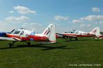 Sywell Aerodrome Airport, Northampton, England United Kingdom (EGBK) - SA Bulldogs at the 2018 LAA Rally, Sywell - by Chris Hall