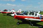 Sywell Aerodrome Airport, Northampton, England United Kingdom (EGBK) - SA Bulldogs at the 2018 LAA Rally, Sywell - by Chris Hall