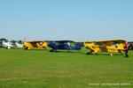 Sywell Aerodrome Airport, Northampton, England United Kingdom (EGBK) - Piper's at the 2018 LAA Rally, Sywell - by Chris Hall