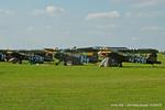 Sywell Aerodrome Airport, Northampton, England United Kingdom (EGBK) - Piper Cub's at the 2018 LAA Rally, Sywell - by Chris Hall