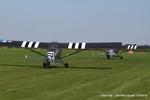 Sywell Aerodrome Airport, Northampton, England United Kingdom (EGBK) - Piper Cub's at the 2018 LAA Rally, Sywell - by Chris Hall
