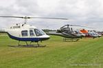 Turweston Aerodrome Airport, Turweston, England United Kingdom (EGBT) - Turweston, British Grand Prix weekend - by Chris Hall