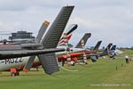 Turweston Aerodrome Airport, Turweston, England United Kingdom (EGBT) - Turweston, British Grand Prix weekend - by Chris Hall