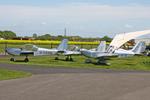 EGBR Airport - EV-97 Eurostar fly-in at Breighton - EGBR - by Chris Hall