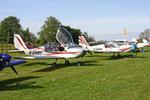 EGBR Airport - EV-97 Eurostar fly-in at Breighton - EGBR - by Chris Hall