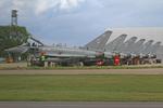 RAF Coningsby Airport, Coningsby, England United Kingdom (EGXC) - RAF Eurofighter EF-2000 Typhoon FGR4's. RAF Coningsby - by Chris Hall