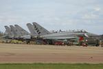 RAF Coningsby Airport, Coningsby, England United Kingdom (EGXC) - Italian Air Force Eurofighter F-2000A Typhoon's. Cobra Warrior 2025, RAF Coningsby - by Chris Hall