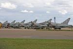 RAF Coningsby Airport, Coningsby, England United Kingdom (EGXC) - RAF Eurofighter EF-2000 Typhoon FGR4's. RAF Coningsby - by Chris Hall