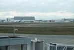 Toulouse Airport, Blagnac Airport France (LFBO) - looking from the terminal across apron / runways towards the Airbus facilities at Toulouse-Blagnac airport - by Ingo Warnecke